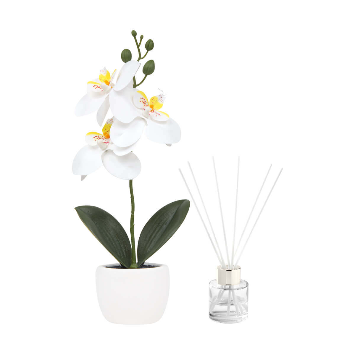 SET DECORATIVO FIORA BLANCO