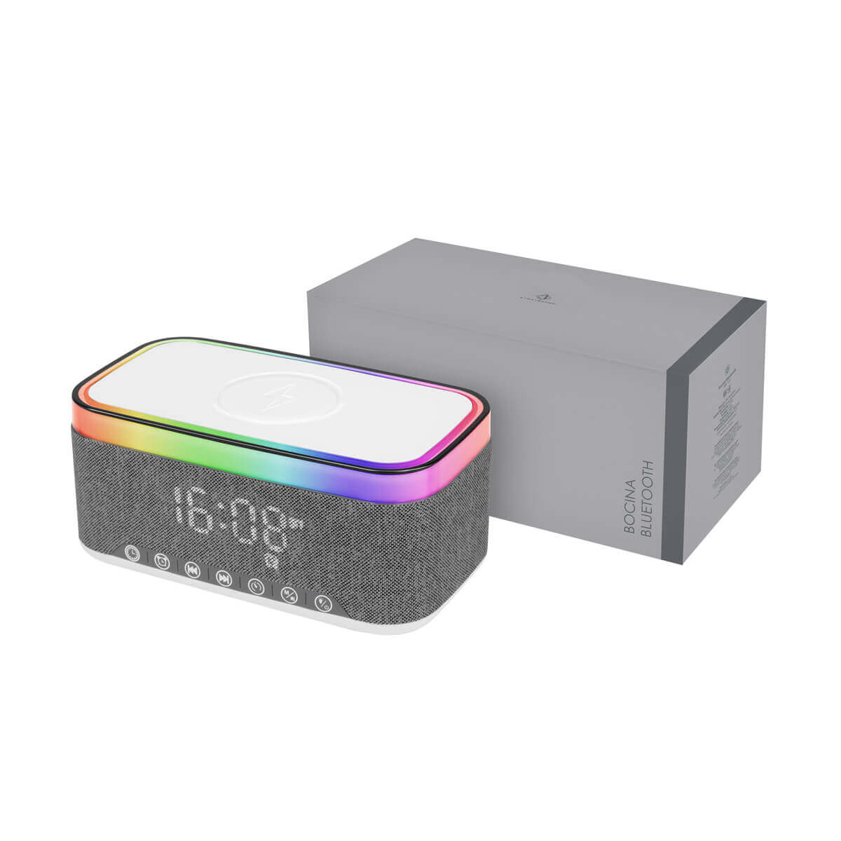 RELOJ-BOCINA MULTIFUNCIONAL CORYN