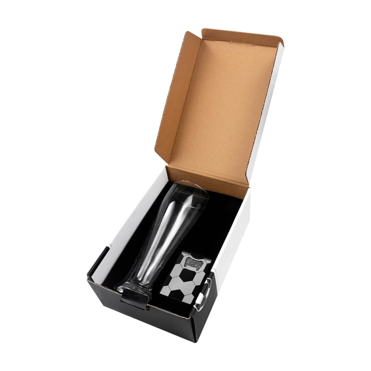 SET DE VASO Y DESTAPADOR SOCCER