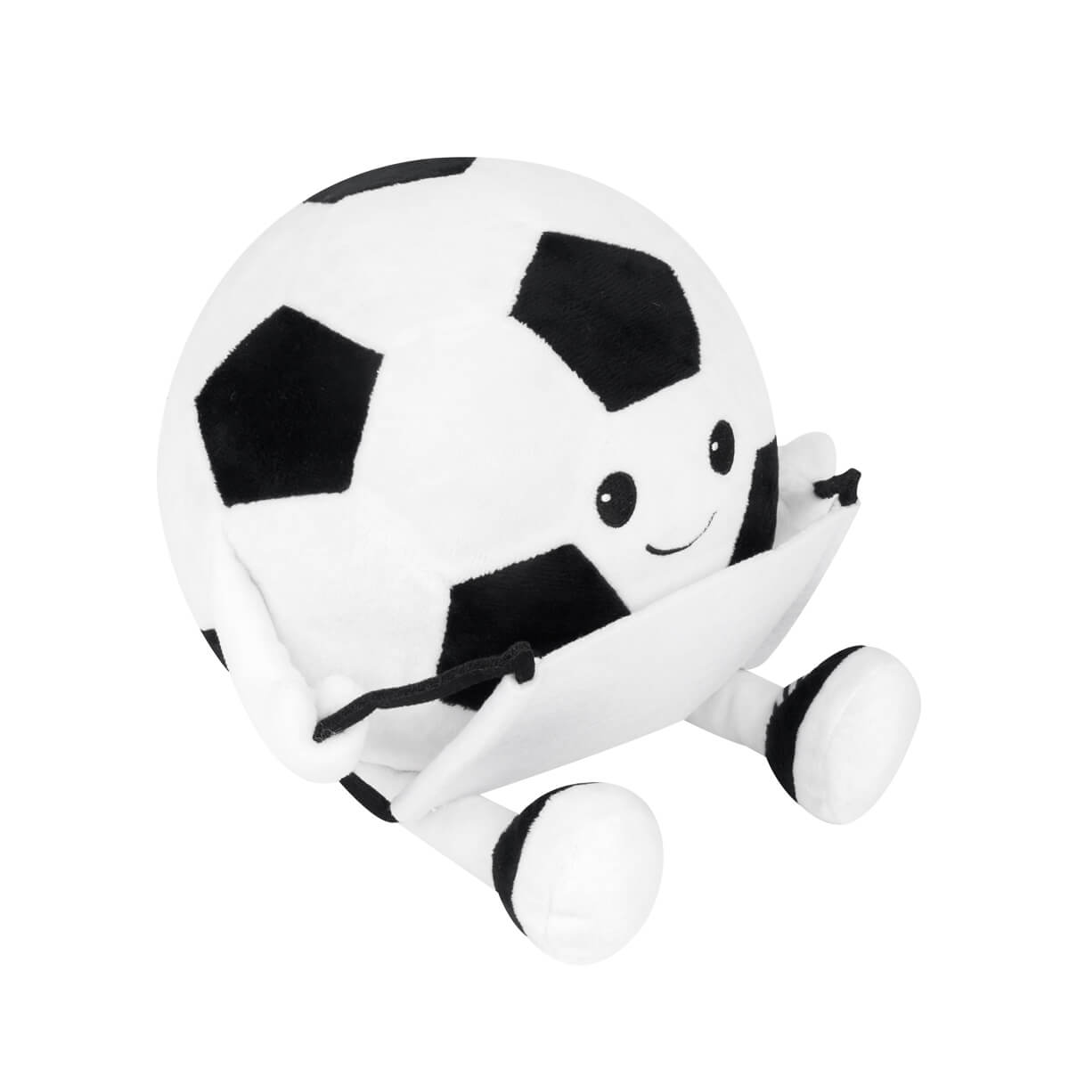 PELUCHE SOCCER BLANCO Y NEGRO