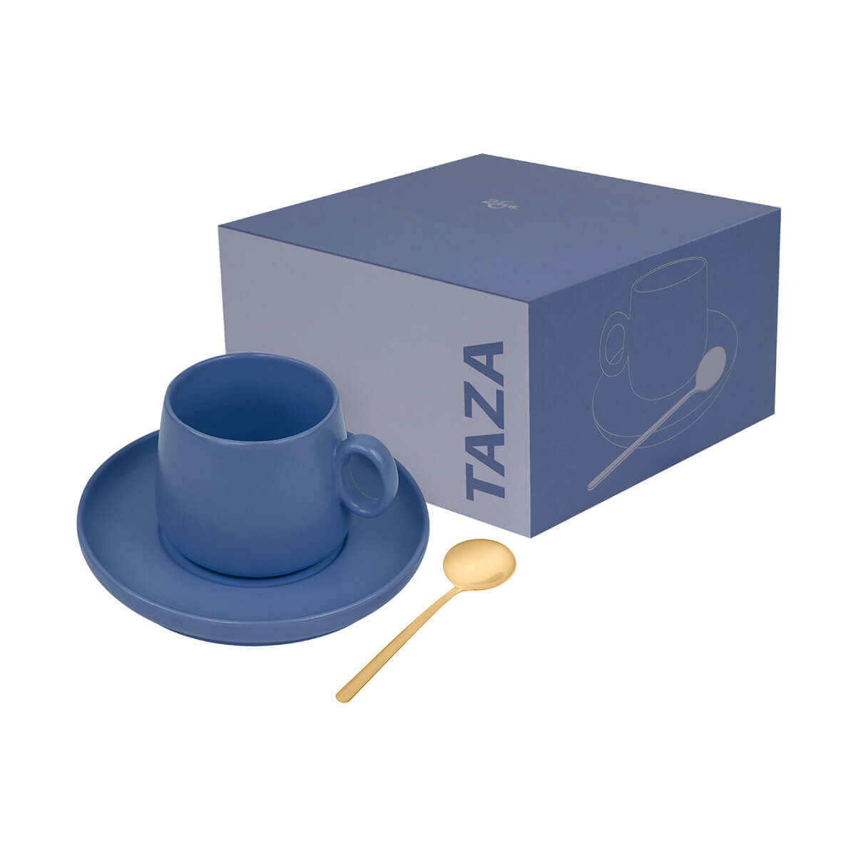 SET DE TAZA ZAPHIR AZUL